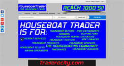 Desktop Screenshot of houseboattrader.com
